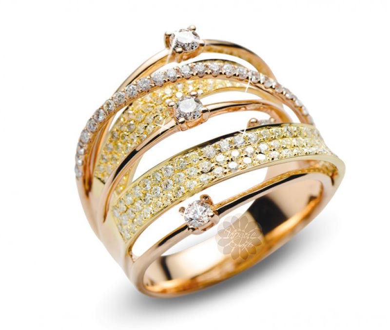 Vogue Crafts & Designs Pvt. Ltd. manufactures Fancy Diamond Ring at wholesale price.